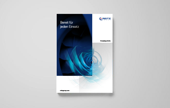 Broschüre Produktportfolio de